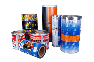 Printed Plastic Film Roll