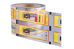 Printed Plastic Film Roll